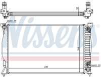 NISSENS 60300A - Radiador, refrigeración del motor