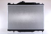 NISSENS 606117 - Radiador, refrigeración del motor