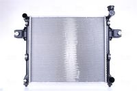 NISSENS 606254 - Radiador, refrigeración del motor