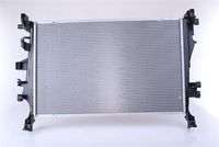 NISSENS 606447 - Radiador, refrigeración del motor