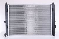 NISSENS 606528 - Radiador, refrigeración del motor