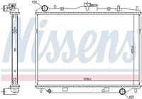NISSENS 606670 - Radiador, refrigeración del motor
