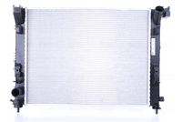 NISSENS 606726 - Radiador, refrigeración del motor