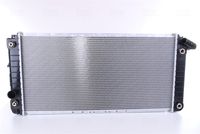 NISSENS 608841 - Radiador, refrigeración del motor