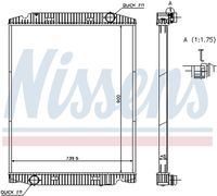 NISSENS 63331A - Radiador, refrigeración del motor