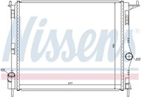 NISSENS 637609 - Radiador, refrigeración del motor