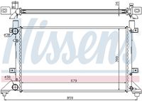NISSENS 65231A - Radiador, refrigeración del motor