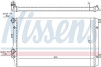 NISSENS 65280A - Radiador, refrigeración del motor