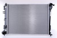 NISSENS 666233 - Radiador, refrigeración del motor