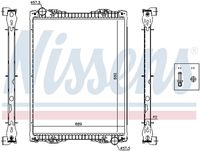 NISSENS 67259A - Radiador, refrigeración del motor