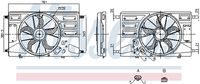 NISSENS 850100 - Ventilador, refrigeración del motor