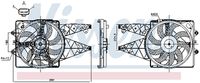 NISSENS 850114 - Ventilador, refrigeración del motor
