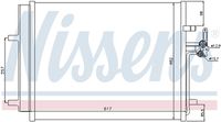 NISSENS 940043 - Condensador, aire acondicionado