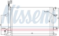 NISSENS 940103 - Condensador, aire acondicionado