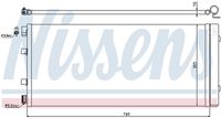 NISSENS 940158 - Condensador, aire acondicionado