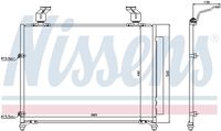 NISSENS 940295 - Condensador, aire acondicionado