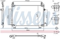 NISSENS 940943 - Condensador, aire acondicionado - ** FIRST FIT **