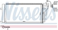 NISSENS 941131 - Condensador, aire acondicionado