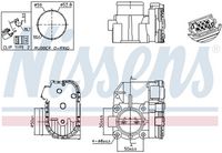 NISSENS 955120 - Cuerpo de mariposa