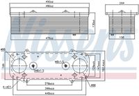 NISSENS 961500 - Radiador de aire de admisión