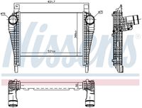 NISSENS 961257 - Radiador de aire de admisión - ** FIRST FIT **
