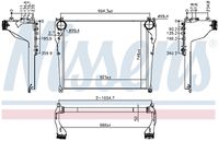 NISSENS 961568 - Radiador de aire de admisión - ** FIRST FIT **