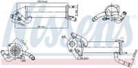 NISSENS 989449 - Elemento enfriador, reciclaje gases escape - ** FIRST FIT **