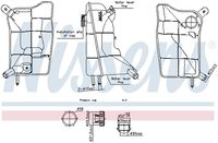 NISSENS 996304 - Depósito compensación, refrigerante - ** FIRST FIT **