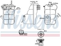 NISSENS 996350 - Depósito compensación, refrigerante - ** FIRST FIT **