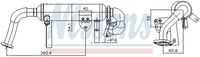 NISSENS 989482 - Elemento enfriador, reciclaje gases escape - ** FIRST FIT **