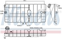 NISSENS 996051 - Depósito compensación, refrigerante