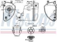 NISSENS 996198 - Depósito compensación, refrigerante - ** FIRST FIT **