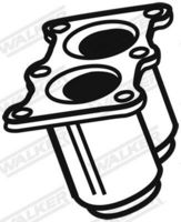 WALKER 10544 - Tubo ondulado, sistema de escape