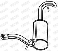 WALKER 23888 - Silenciador posterior