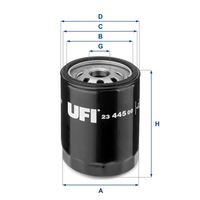 UFI 2344500 - Filtro de aceite
