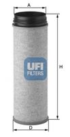 UFI 2764600 - Filtro de aire complementario