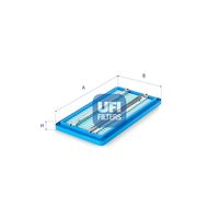 UFI 2726604 - Filtro, ventilación del cárter