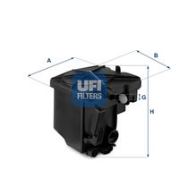 UFI 2402700 - Filtro combustible