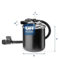 UFI 2419300 - Filtro combustible