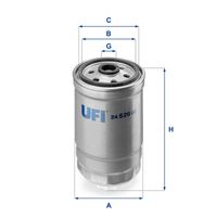 UFI 2452600 - Filtro combustible