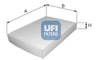UFI 5301900 - Filtro, aire habitáculo