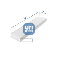 UFI 5316200 - Filtro, aire habitáculo