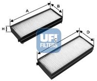 UFI 5312100 - Filtro, aire habitáculo