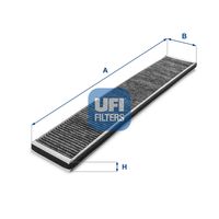 UFI 5412100 - Filtro, aire habitáculo