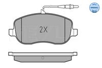 MEYLE 025 202 6119/W - Juego de pastillas de freno