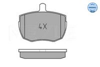 MEYLE 025 203 5918 - Juego de pastillas de freno