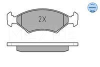 MEYLE 025 207 5318 - Juego de pastillas de freno