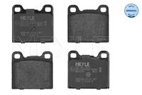 MEYLE 0252075514 - Juego de pastillas de freno - MEYLE-ORIGINAL: True to OE.