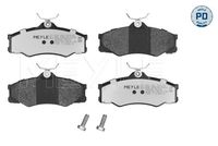 MEYLE 0252097919PD - Juego de pastillas de freno - MEYLE-PD: Advanced performance and design.