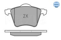 MEYLE 025 210 3419/W - Juego de pastillas de freno